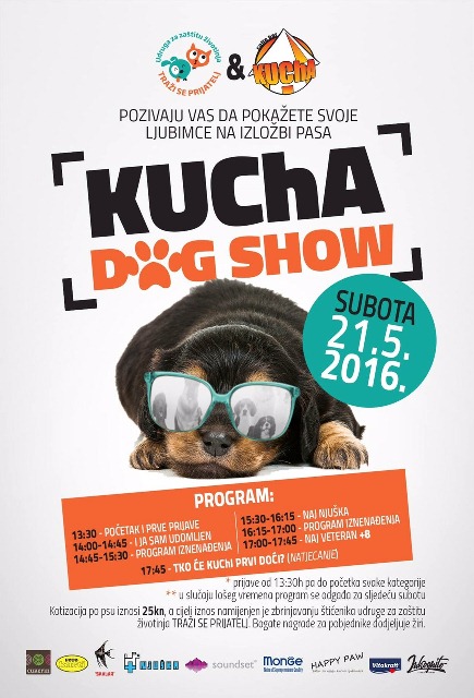 plakat KUcHA DOG SHOW