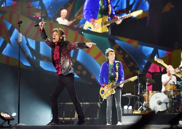 HAVANA, CUBA - MARCH 25: The Rolling Stones perform on stage during The Rolling Stones concert at Ciudad Deportiva on March 25, 2016 in Havana, Cuba. Pic. Credit: Dave J Hogan