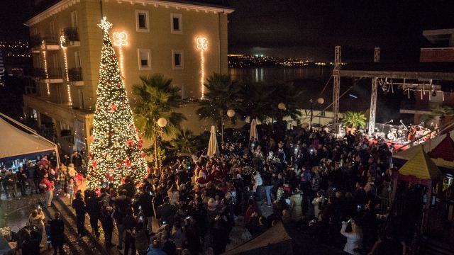 Foto Luigi Opatija, Milenij hoteli, Christmas Tree Lighting 2016, Grad Opatija, TZ grada Opatije